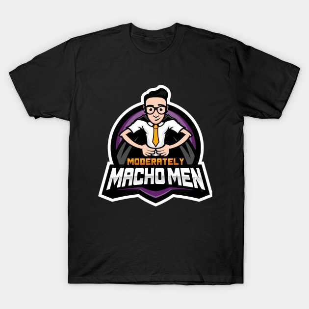 Moderately Macho Men T-Shirt by mennell